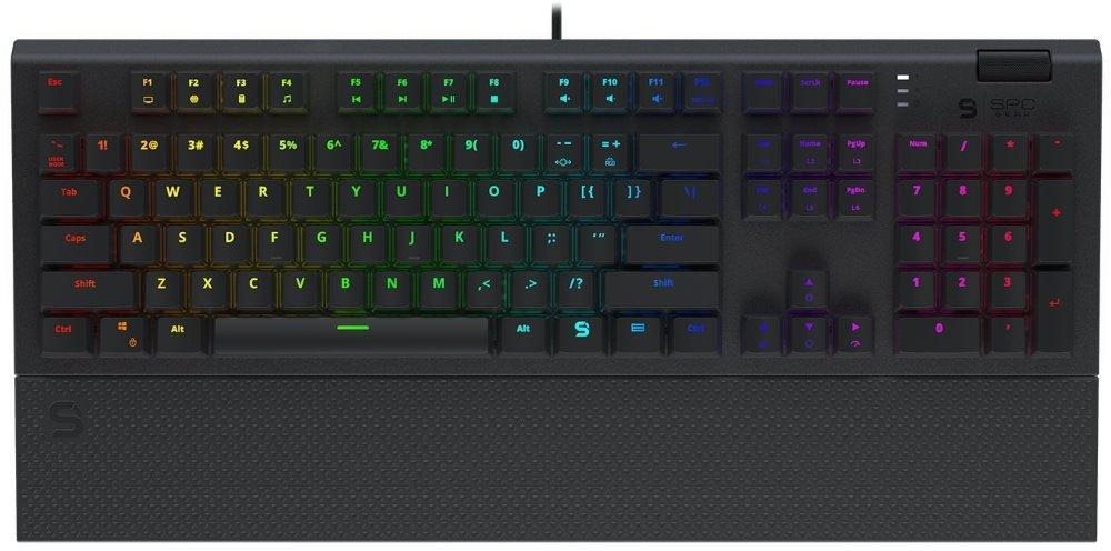 SPC Gear GK650K Omnis Kailh Brown - US Clavier gamer