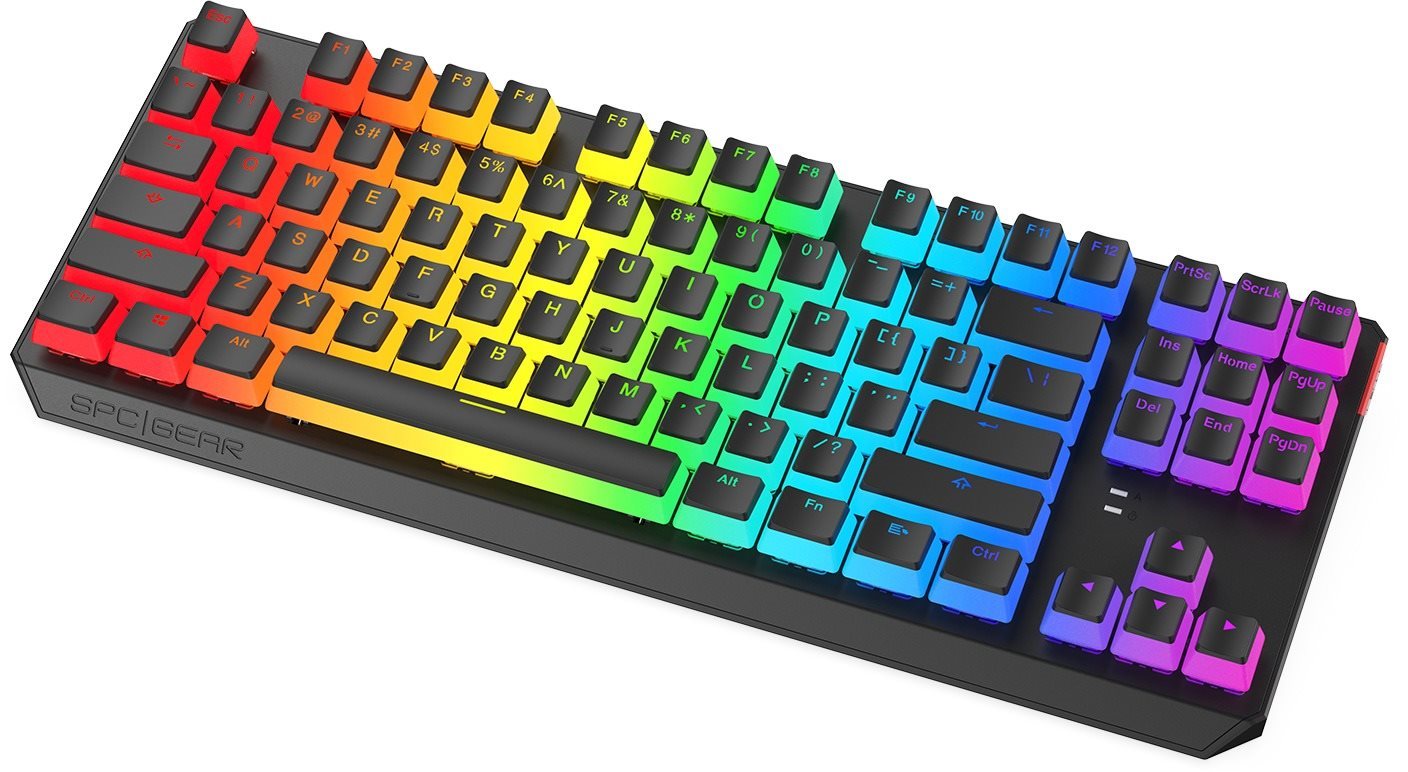 SPC Gear GK630K Tournament Pudding Kailh Brown - US Gaming Keyboard