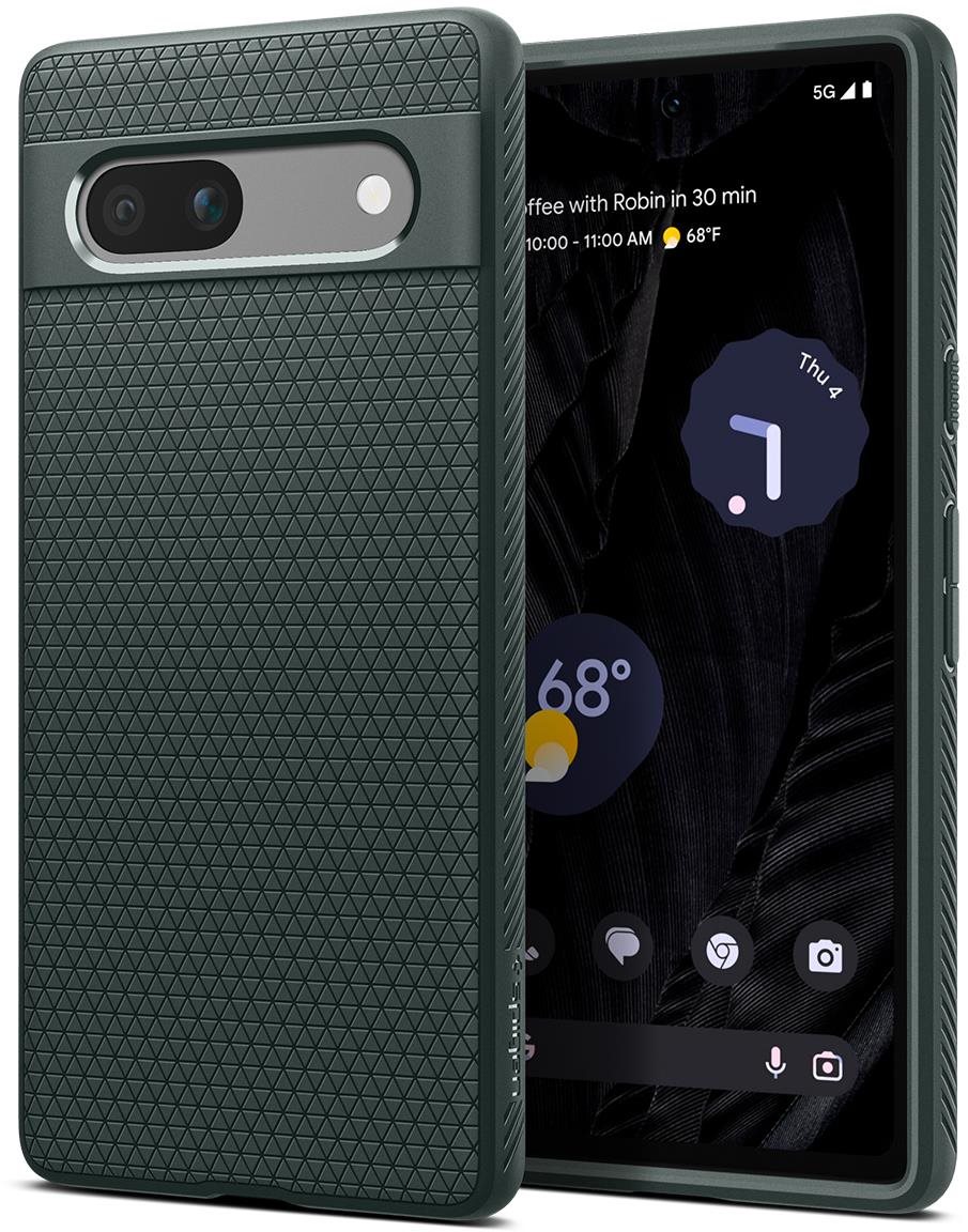 Spigen Liquid Air Abyss Green Google Pixel 7a Handyhülle