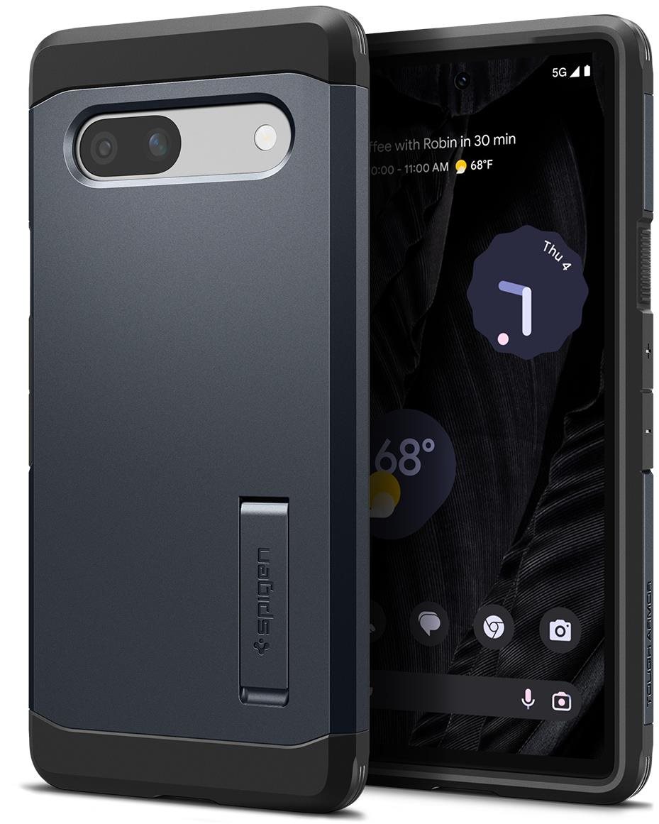 Spigen Tough Armor Metal Slate Google Pixel 7a Handyhülle