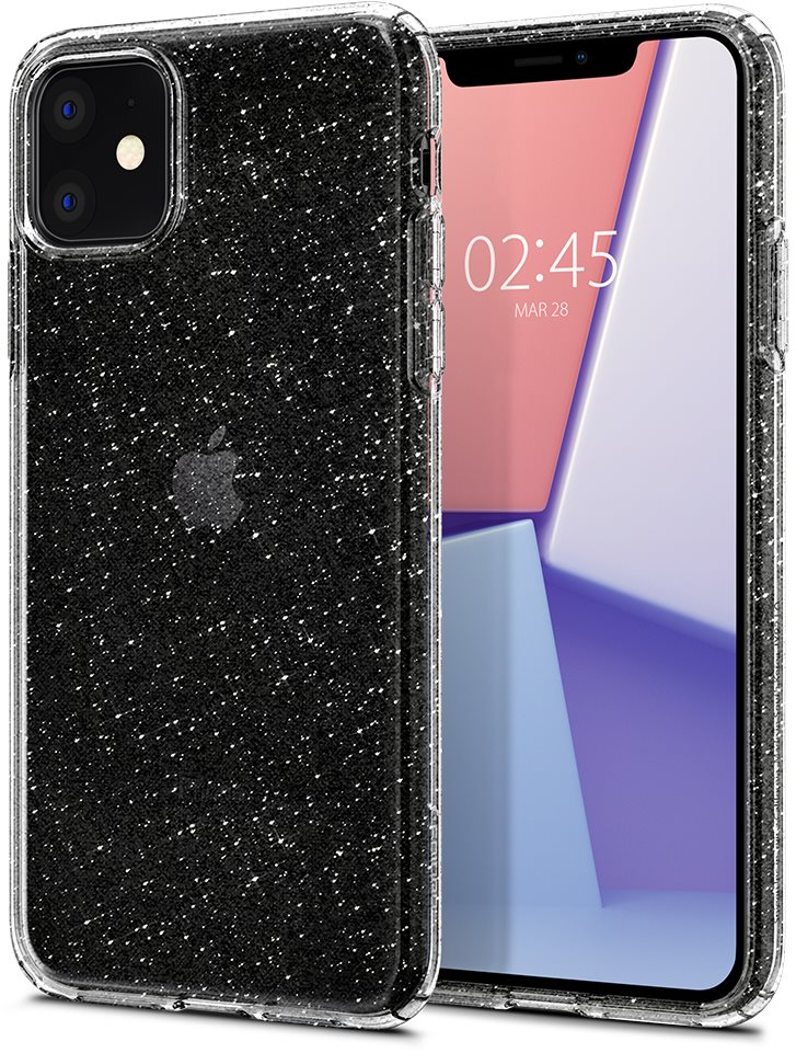 Spigen Liquid Crystal Glitter Clear iPhone 11 Phone Cover