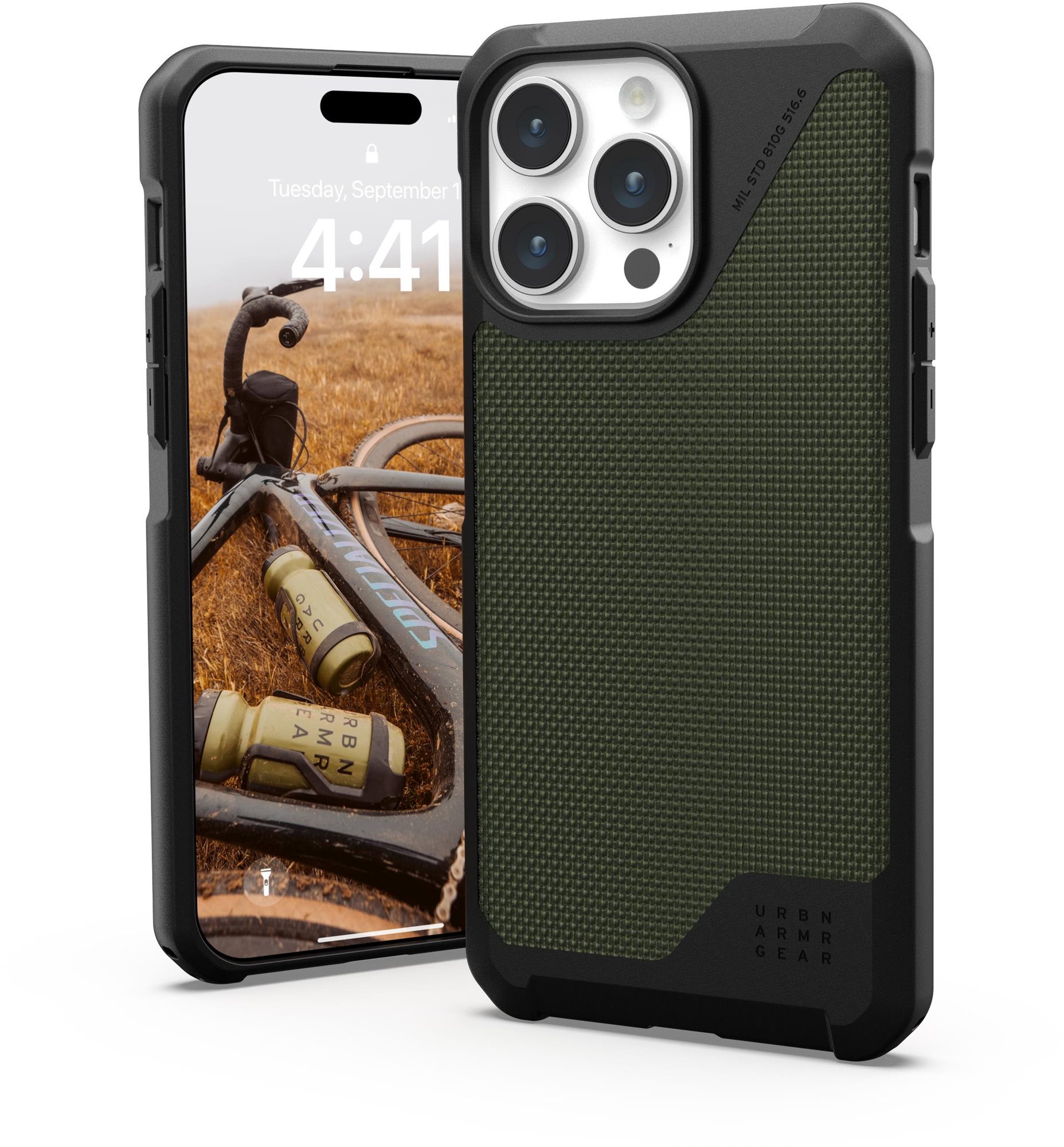 UAG Metropolis LT Kevlar Olive iPhone 15 Pro Max MagSafe tok...