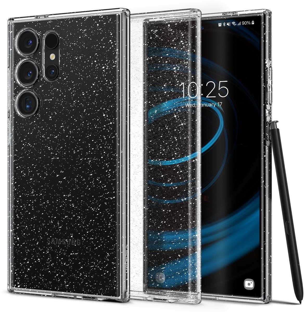 Spigen Liquid Crystal Glitter Crystal quartz Samsung Galaxy S24...