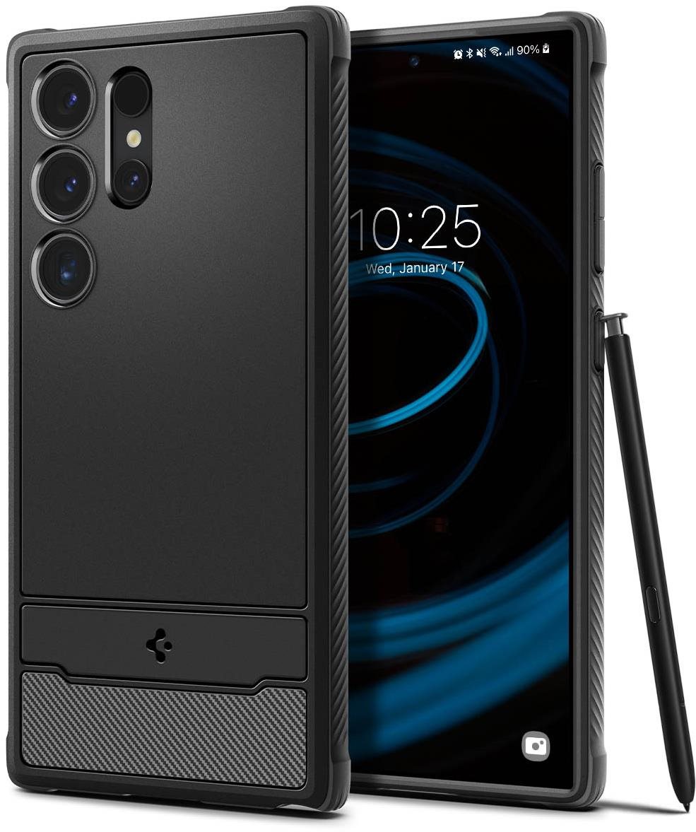 Spigen Rugged Armor Matte Black Samsung Galaxy S24 Ultra tok...