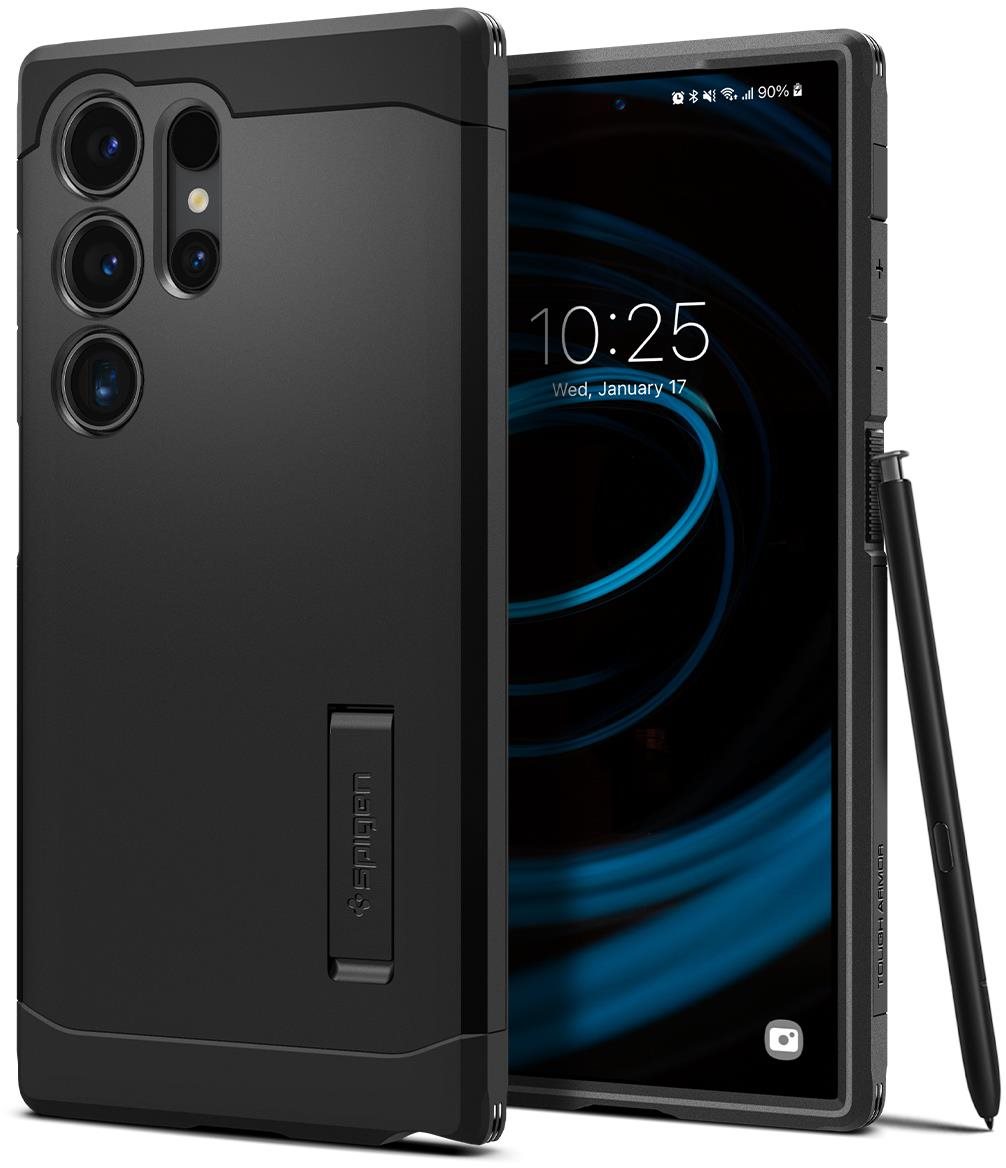 Spigen Tough Armor Black Samsung Galaxy S24 Ultra Kryt na mobil