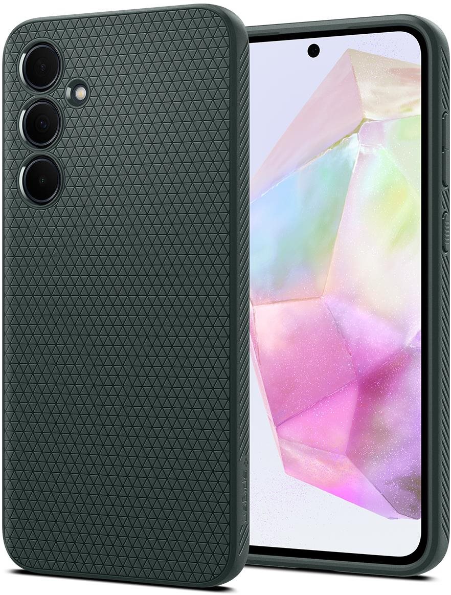 Spigen Samsung Galaxy A35 Liquid Air Abyss Green tok Telefon tok