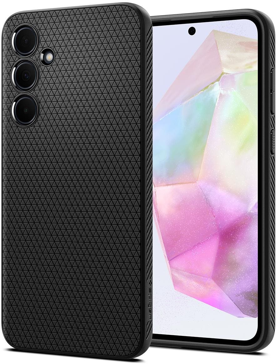 Spigen Liquid Air Matte Black Samsung Galaxy A35 Handyhülle