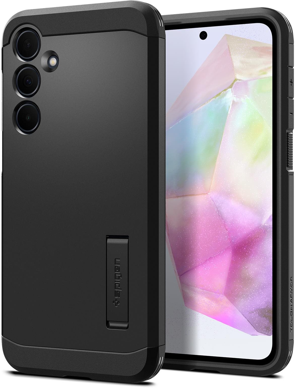 Spigen Samsung Galaxy A35 Tough Armor Black tok Telefon tok