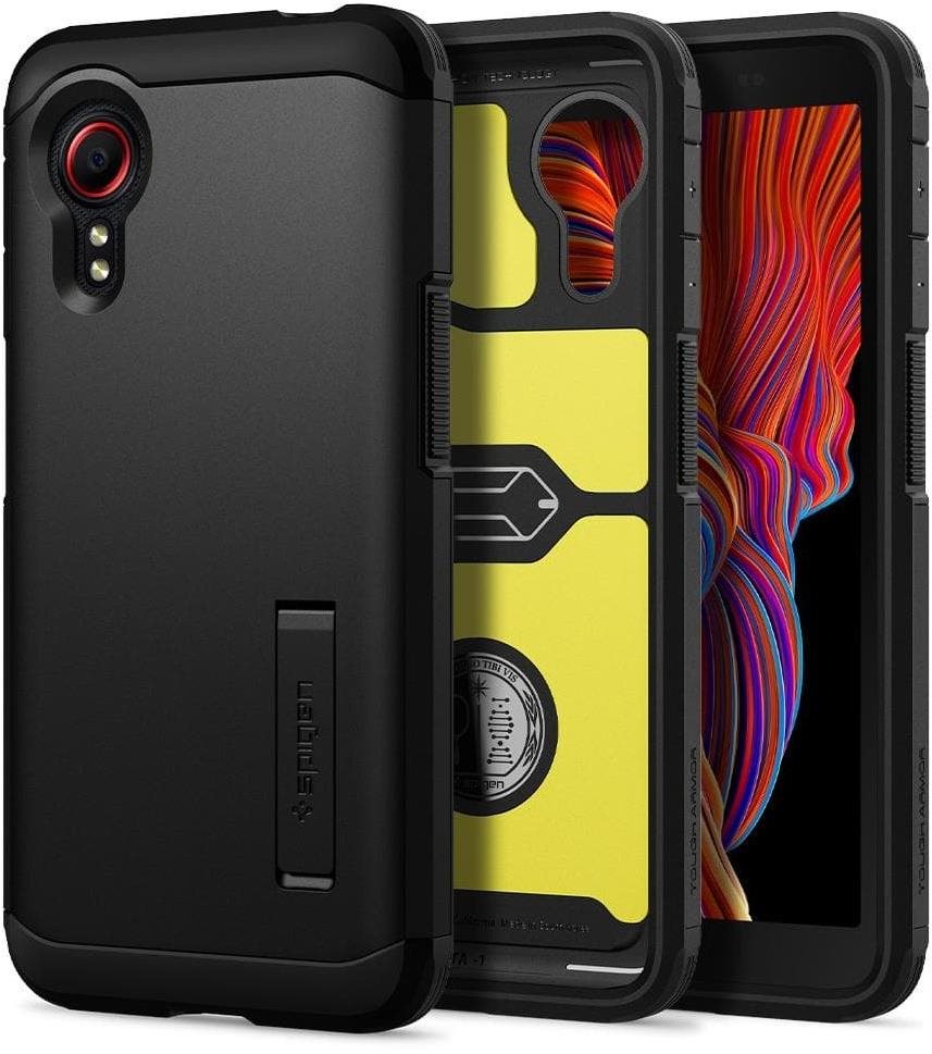 Spigen Tough Armor Samsung Galaxy Xcover 5 fekete tok Telefon tok