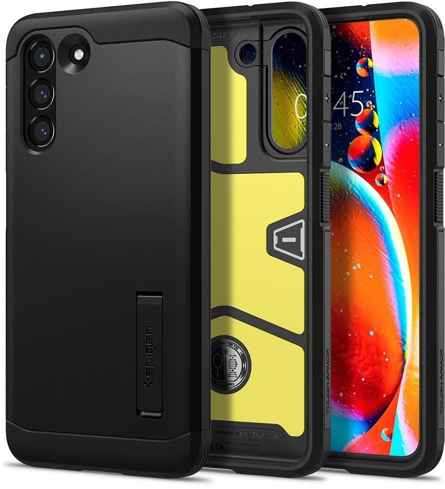 Spigen Tough Armor Black Samsung Galaxy S21 FE 5G Handyhülle