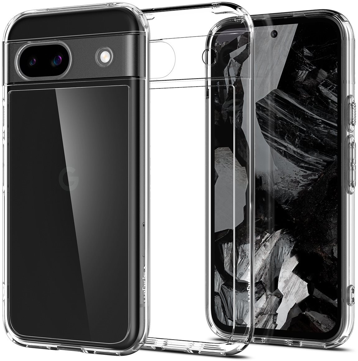 Spigen Ultra Hybrid Crystal Clear Google Pixel 8a Handyhülle
