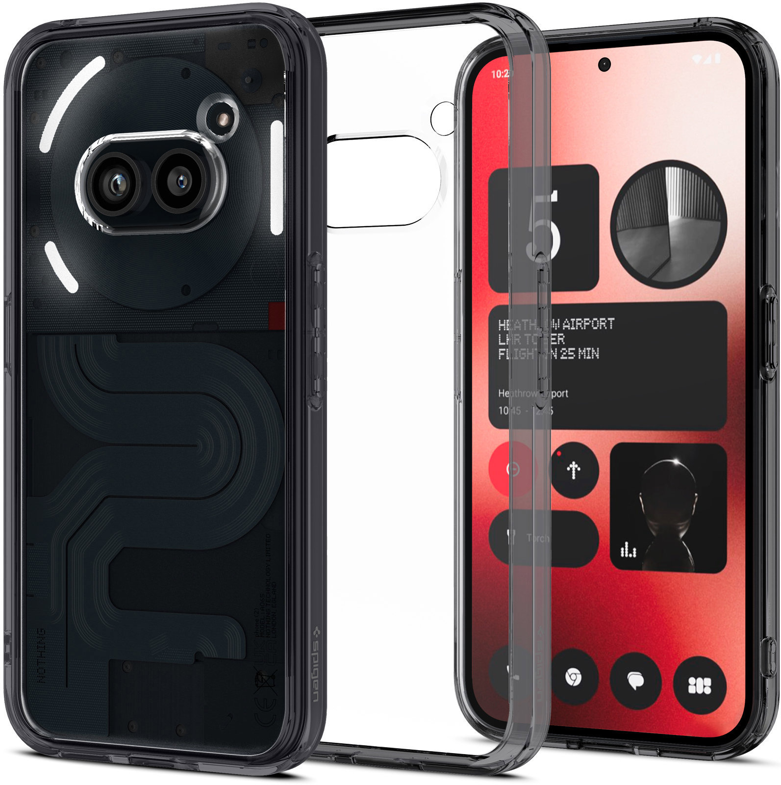 Spigen Ultra Hybrid Space Crystal Nothing Phone (2a) Handyhülle