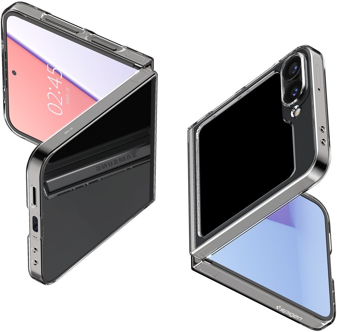 Spigen Air Skin Crystal Clear Samsung Galaxy Z Flip6 tok...