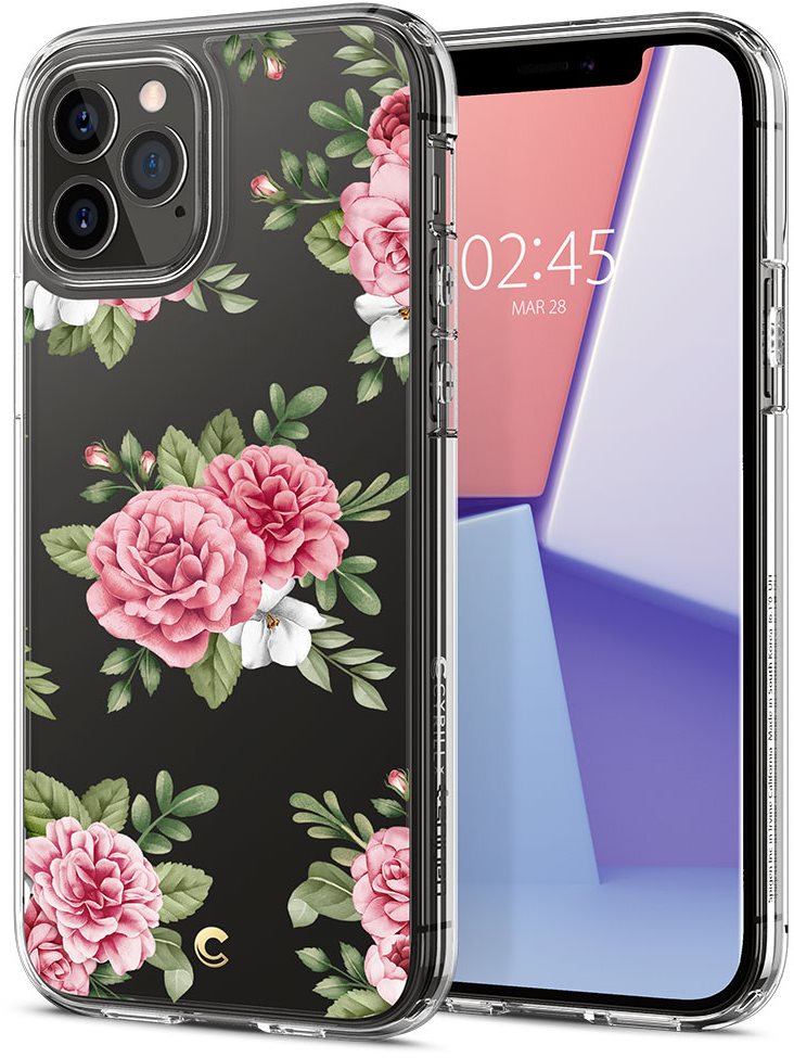 Spigen Cecile Pink iPhone 12/iPhone 12 Pro Phone Cover