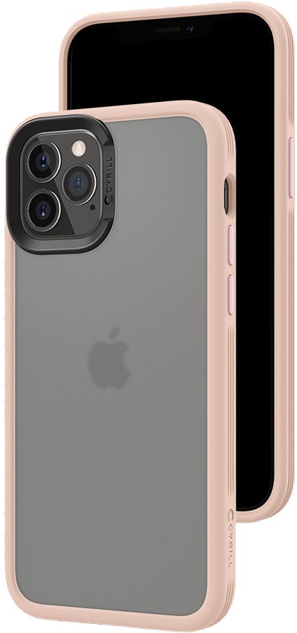 Spigen Color Brick Pink iPhone 12/iPhone 12 Pro Phone Cover
