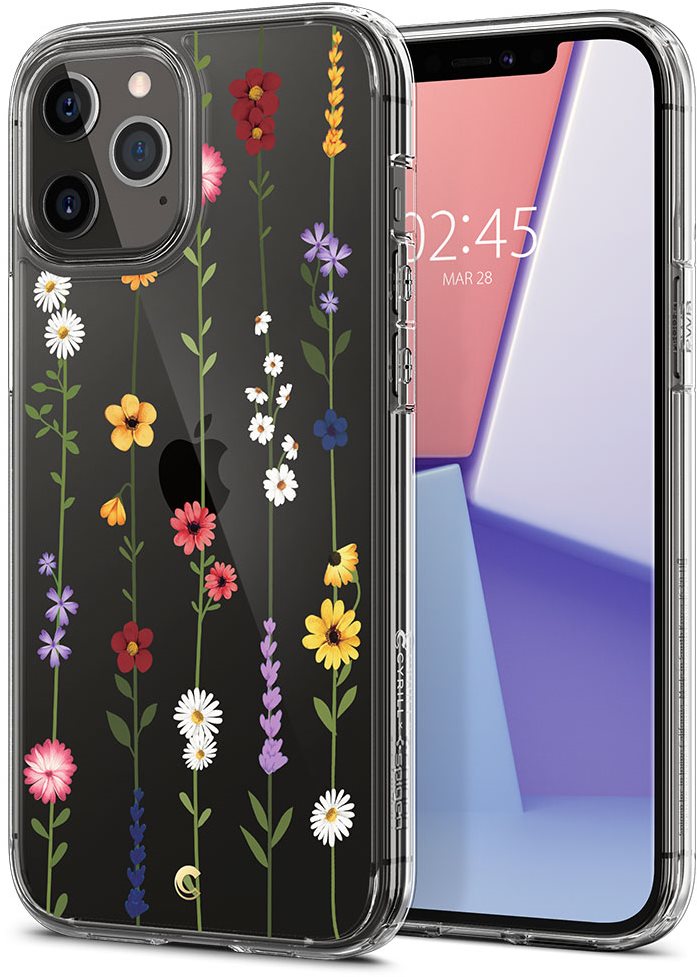 Spigen Cecile Flower, iPhone 12 Pro Max Phone Cover