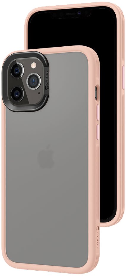 Spigen Colour Brick, Pink, iPhone 12 Pro Max Phone Cover