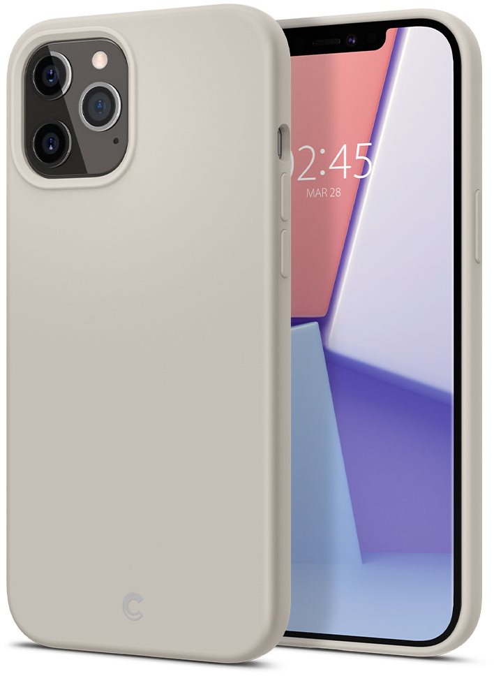 Spigen Silicone, Stone, iPhone 12 Pro Max Phone Cover