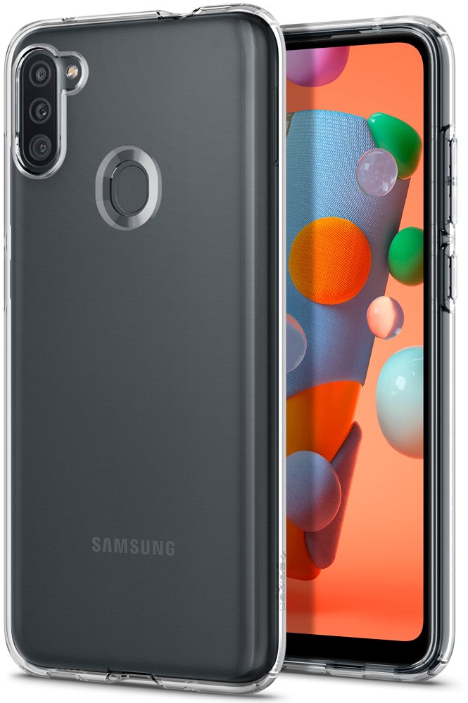 Spigen Liquid Crystal Clear Samsung Galaxy M11/A11 Phone Cover