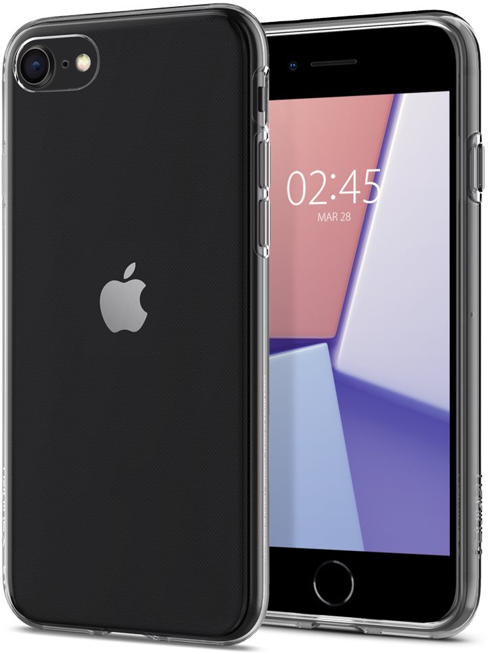 Spigen Crystal Flex Clear iPhone SE 2022/SE 2020/8/7 Phone Cover