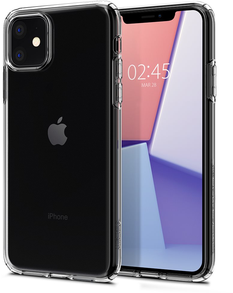 Spigen Crystal Flex, Clear, iPhone 11 Phone Cover