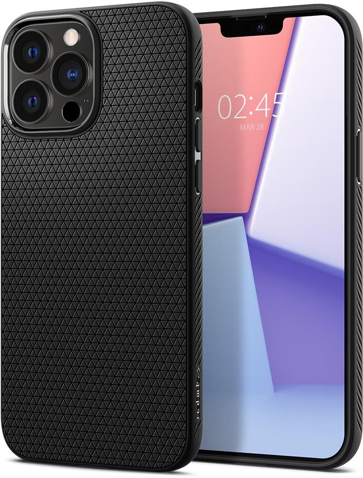 Spigen Liquid Air Matte Black für iPhone 13 Pro Max Handyhülle