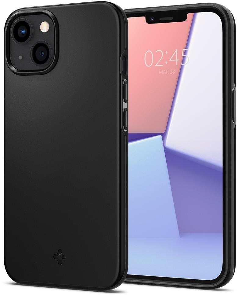 Spigen Thin Fit Black iPhone 13 mini Handyhülle