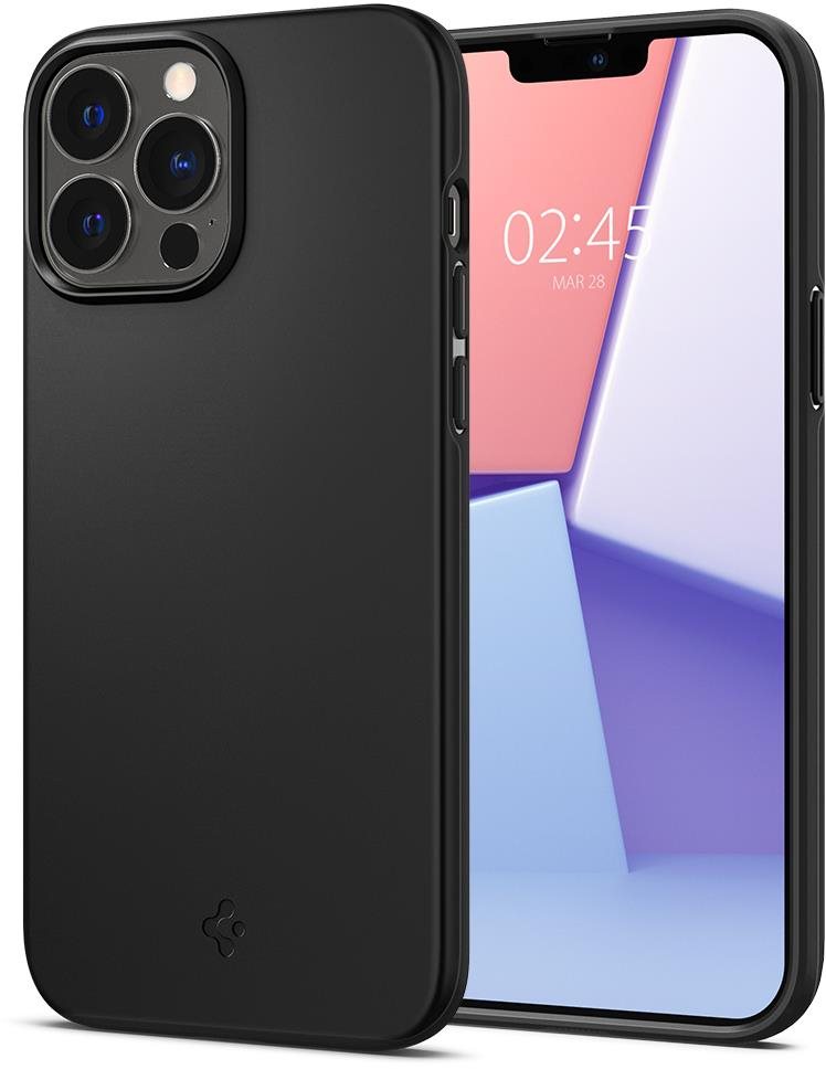 Spigen Thin Fit Black iPhone 13 Pro Max Handyhülle