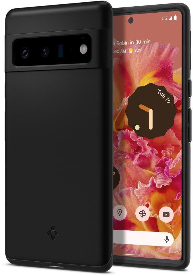 Spigen Thin Fit Black Google Pixel 6 Pro Phone Cover