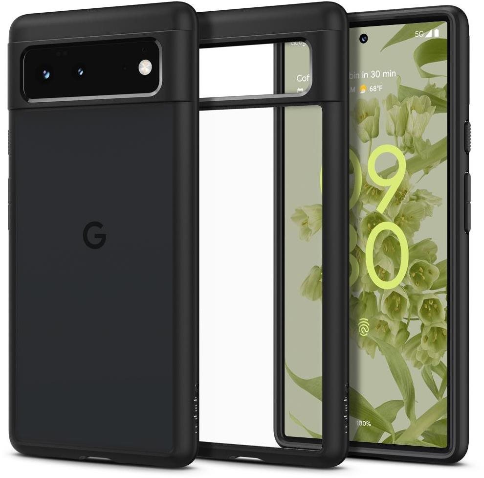 Spigen Ultra Hybrid Black Google Pixel 6 Phone Cover