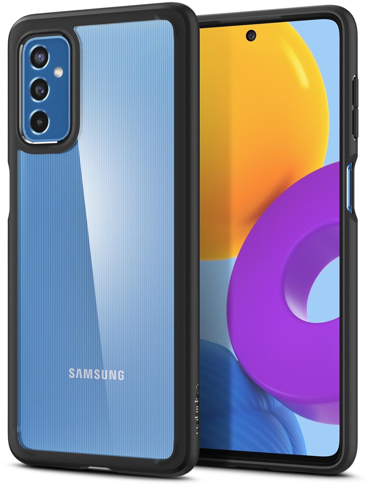 Spigen Ultra Hybrid Black Samsung Galaxy M52 5G Phone Cover