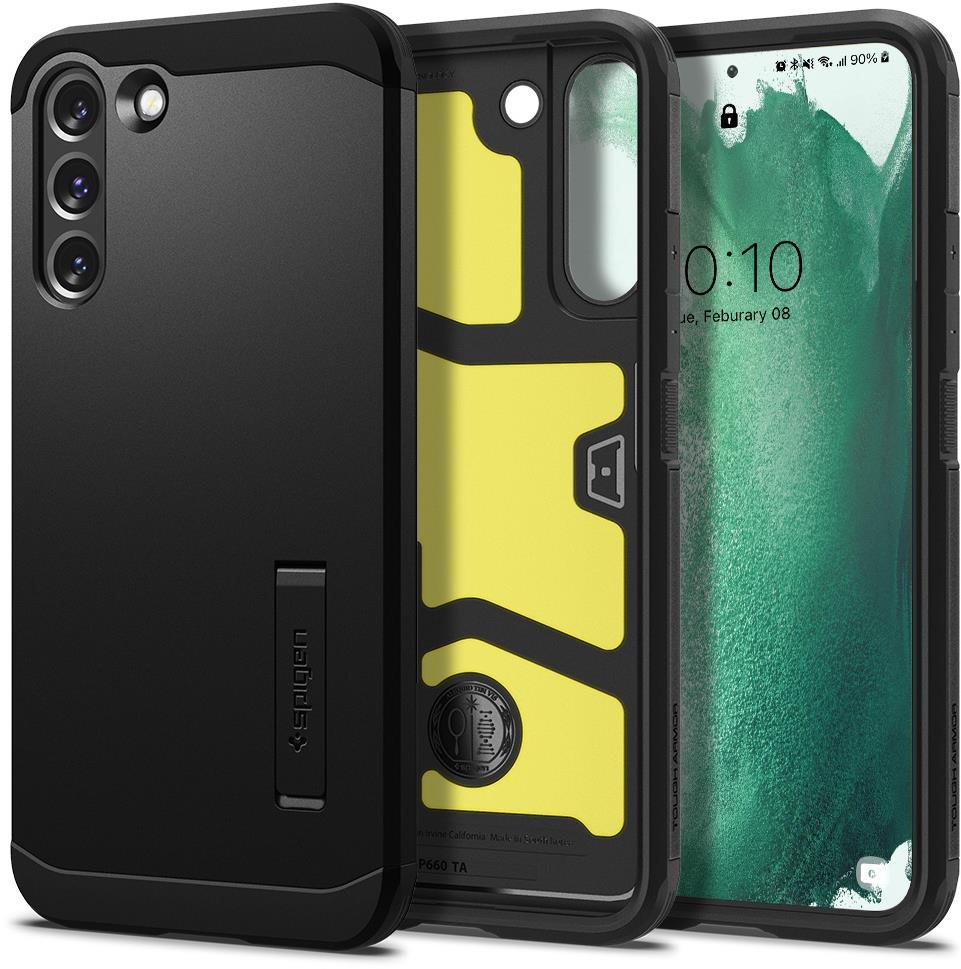 Spigen Tough Armor Black Samsung Galaxy S22+ 5G Handyhülle