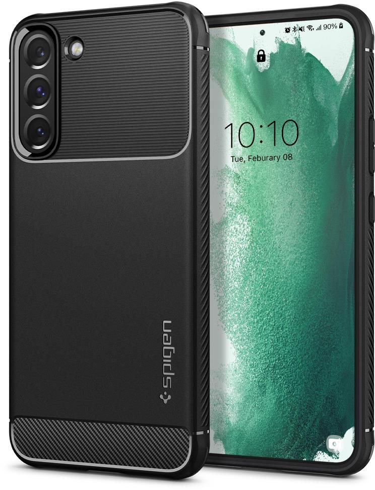 Spigen Rugged Armor Matte Black Samsung Galaxy S22+ 5G Coque de...