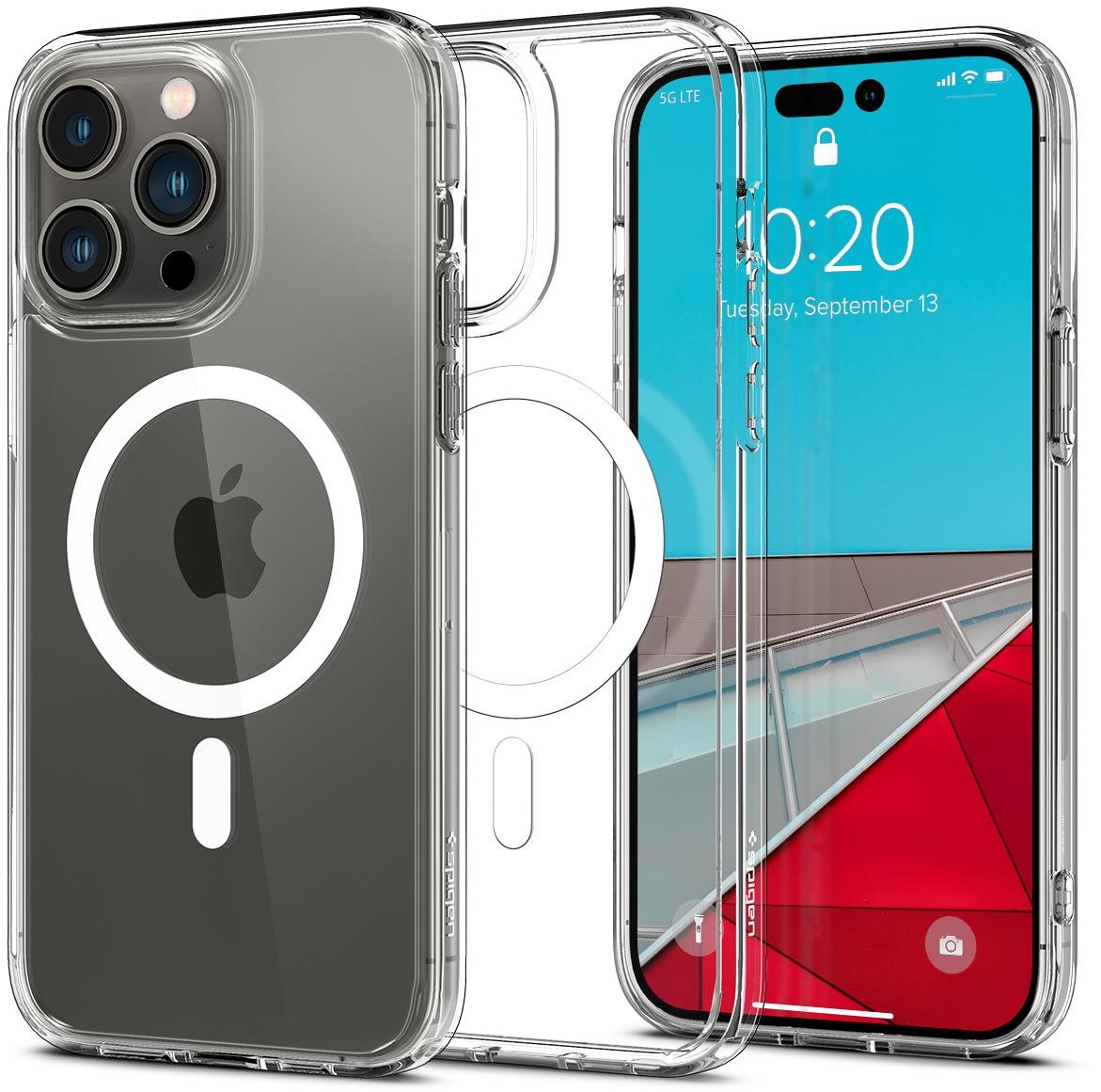 Spigen Ultra Hybrid MagSafe White Cover für das iPhone 14 Pro...