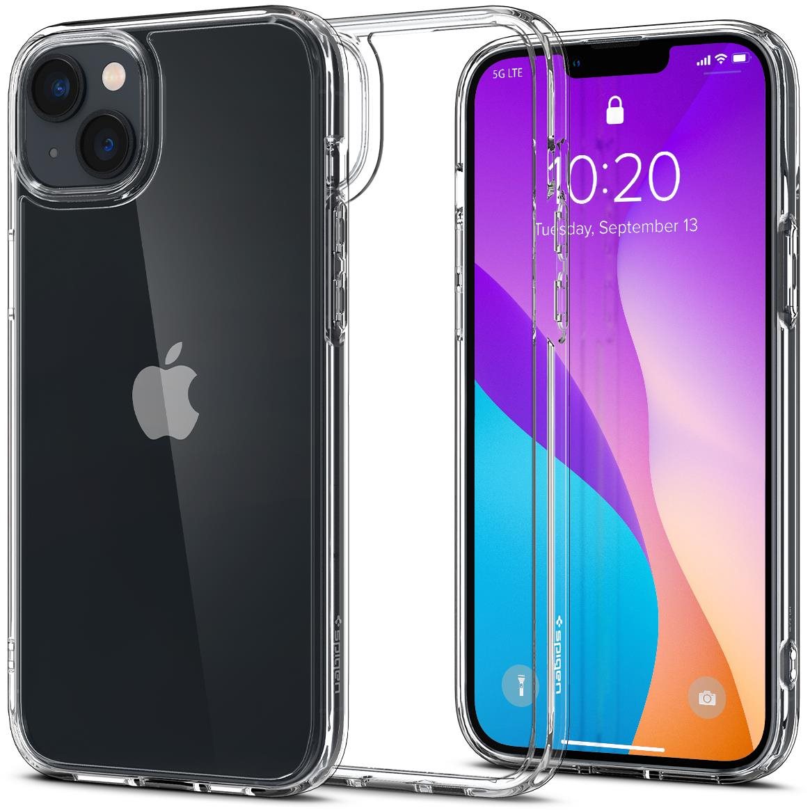 Spigen Ultra Hybrid Crystal Clear Cover für das iPhone 14 Handyhülle