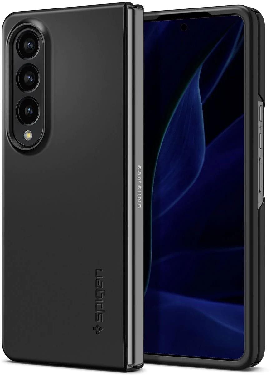 Spigen AirSkin Samsung Galaxy Z Fold4 fekete tok Telefon tok