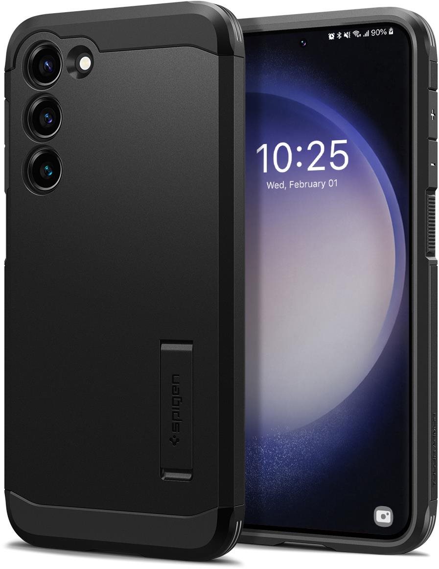 Spigen Tough Armor Black Cover für Samsung Galaxy S23+ Handyhülle