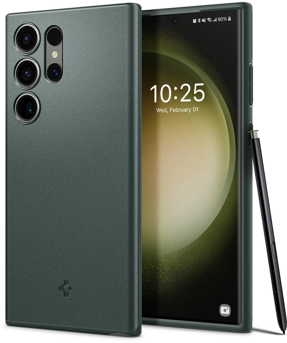 Spigen Thin Fit Abyss Green Samsung Galaxy S23 Ultra Kryt na mobil
