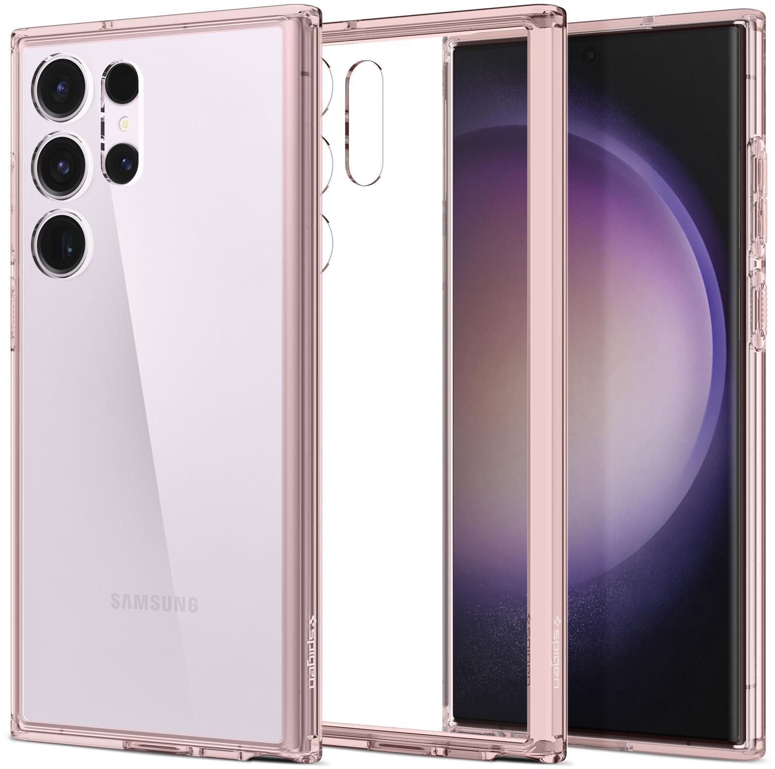Spigen Ultra Hybrid Rose Crystal Samsung Galaxy S23 Ultra Kryt na...