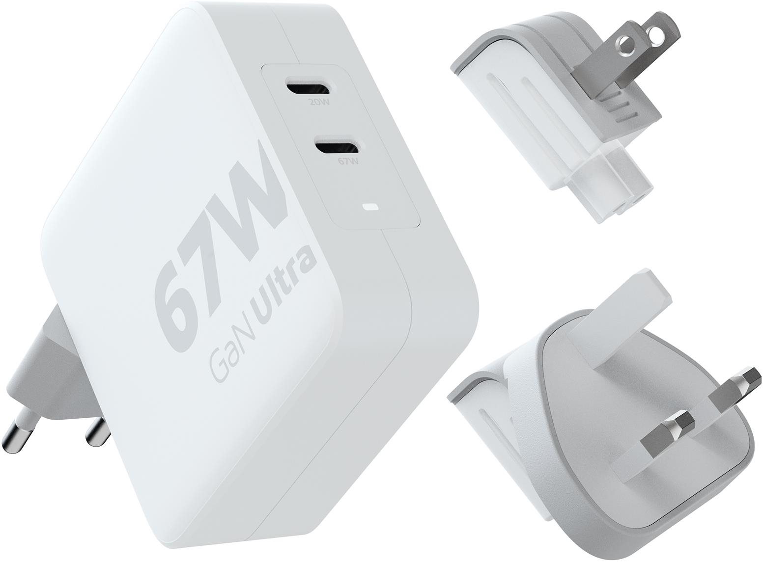 Xtorm 67W GaN-Ultra Travel Charger + USB-C PD Cable Utazó adapter