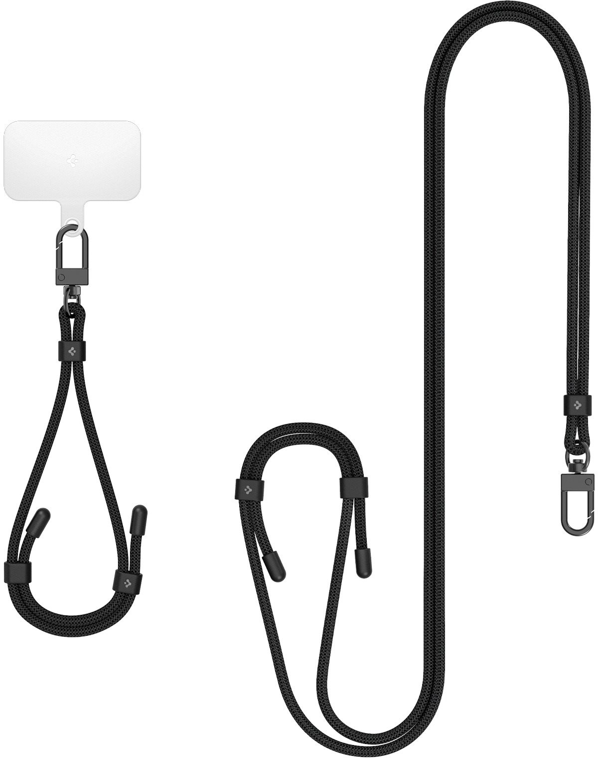 Spigen Crossbody Strap + Wrist Strap + ConTag Schlüsselband für...