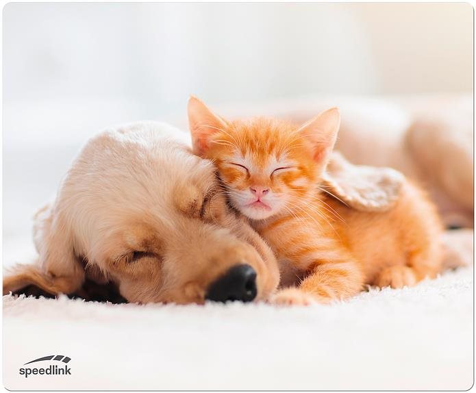 Speedlink SILK Mousepad, Dog & Cat Mouse Pad