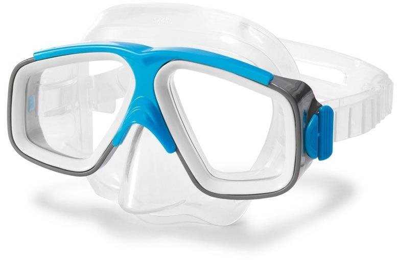 INTEX 55975 silicone surf rider mask modrá Potápačské okuliare