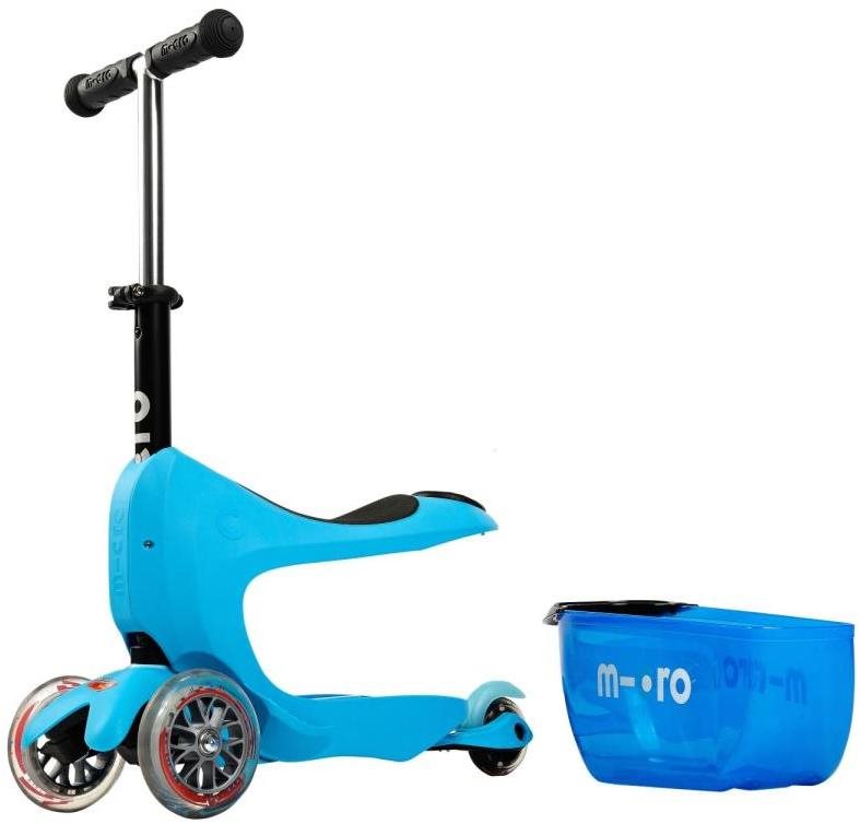 Micro Mini 2go Deluxe modrá Detská kolobežka