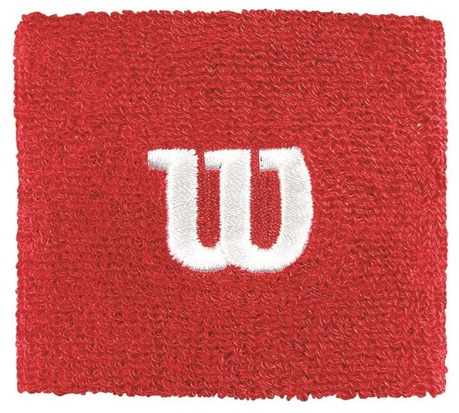 Wilson W Wristband Red Potítko