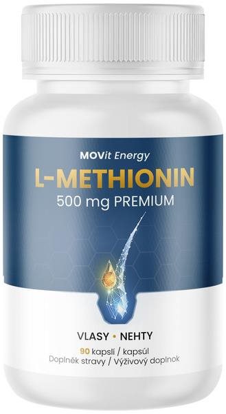 MOVIT Methionin PREMIUM 500 mg, 90 vegánskych kapsúl Doplnok stravy