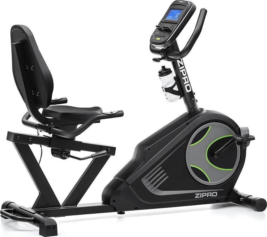 ZIPRO Glow iConsole + horizontal electro-magnetic exercise bike...