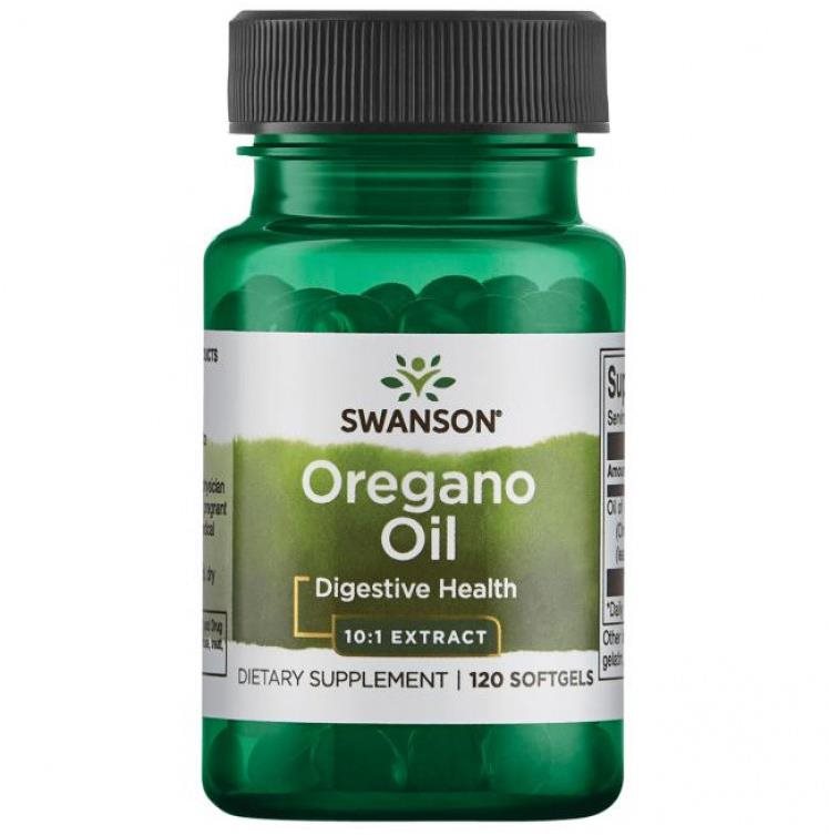 Swanson Oregano oil 10:1 (Extrakt z oregánového oleje), 150 mg, 120...