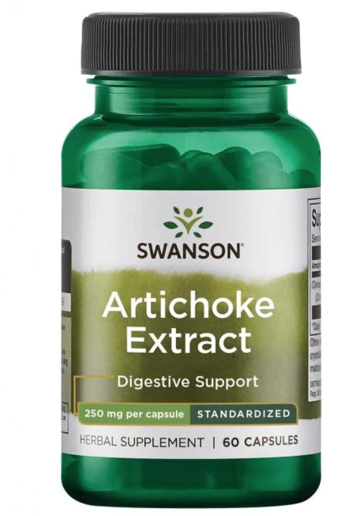Swanson Artichoke (Extrakt z Artyčoku), 250 mg, 60 kapslí Doplněk...