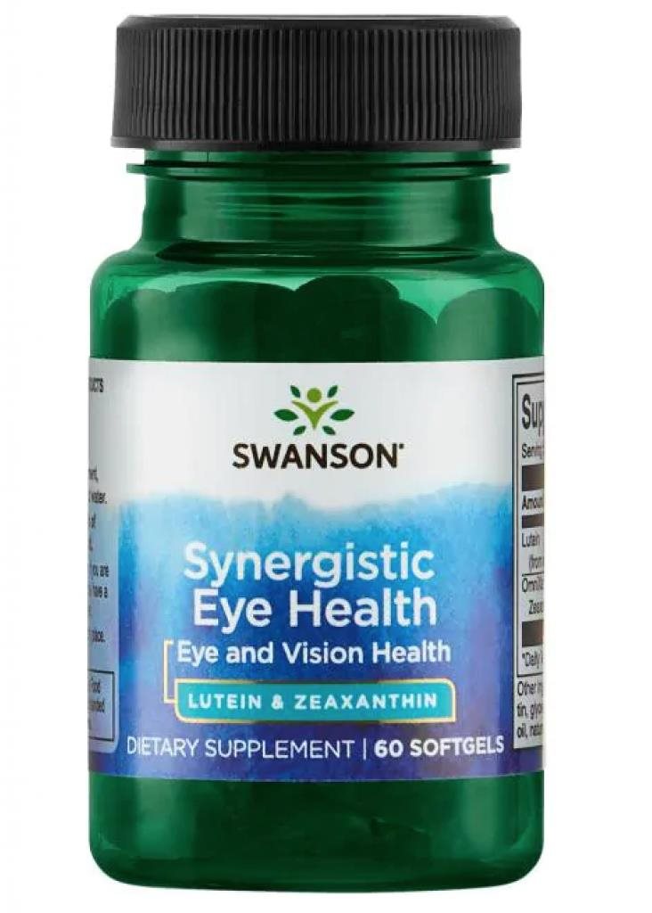 Swanson Synergistic Eye Health - Lutein & Zeaxanthin (zdraví...